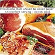 Eight approx 3 oz. pkgs thin sliced