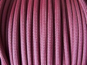 Burgundy Paracord - 50 Feet of Midwest Cord Parachute Cord - 50ft