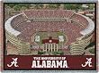 Univ of Alabama Stadium Throw - 70 x 54 Blanket/Throw - Alabama Crimson Tide