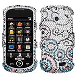 MyBat Samsung Solstice II Diamante Protector Cover - Bubble Flow