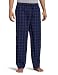 Nautica Men's Chadwick Plaid Woven Pant, Peacoat, Large