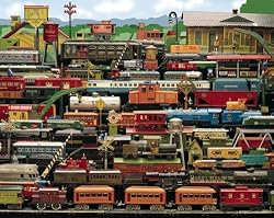 All Aboard 1000 pc Jigsaw Puzzle by White Mountain