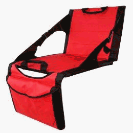 Inno-Labs 000231 PolarHeat Soft-Shell Stadium Seat With 2 Coolers - Red reviews
