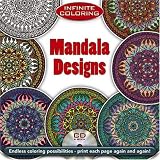 Infinite Coloring Mandala Designs CD and Book