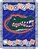 NCAA Florida Gators Jacquard Woven Baby Throw