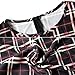Women's Long Sleeve Tartan Plaid Retro Cocktail Party Dress