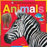 My giant fold-out book of animals