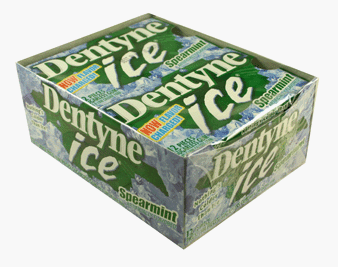 Dentyne Ice Spearmint 12 - 12 Piece Packs by Cadbury Adams