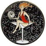 61nhcAuAQTL. SL160  Golfaholic Glitzy Ball Marker & Swarovski Crystal Accent with Magnetic Hat Clip