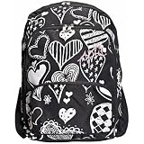 SPLIT HEARTS BACKPACK BLACK