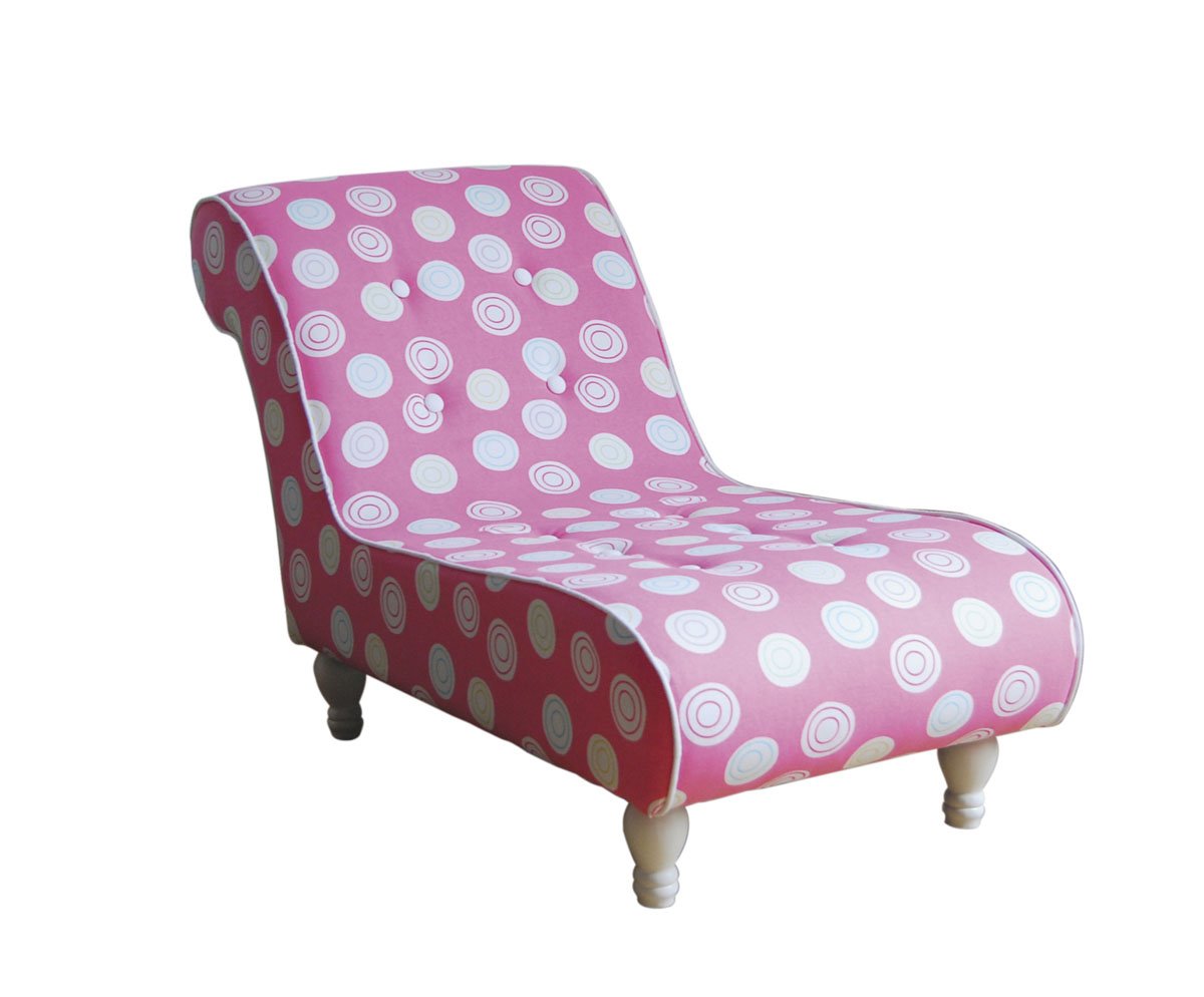 Upholstered Pink Chairs for Girls' Rooms
