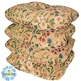 Grace 4 Piece Patio Furniture Chair Cushion Set