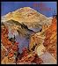 PIKES PEAK COLORADO SPRINGS MANITOU TRAVEL TOURISM LARGE VINTAGE POSTER REPRO
