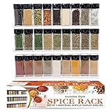 Acrylic Spice Rack - Wall Mount 3 Floating Shelves Gift Set - Versatile "Invisible" Shelf Matches Every Kitchen