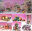 Playmobil Victorian House Sets - Vintage Street View (Combined with 6 Seperate Sets)