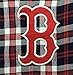Mens Athletic Red Sox Plaid Pajama Sleeping Pants
