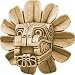 Feathered Serpent Head of Quetzalcoaltl Wall Relief