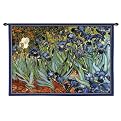 Van Goghs Irises Wall Tapestry