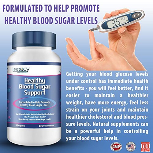 1 Best High Blood Sugar + Low Blood Sugar Supplement Naturally Control Blood Sugar Promote