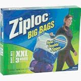 Ziploc 3 Pack XXL Heavy Duty Big Bag #65645
