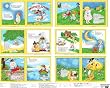 By The Yard Mother Goose Quilt Cotton Fabric Book Panel
