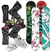 MINI TURBO GROM PACK f&uuml;r den perfekten Start in die Wintersaison K2 Snowboard-Set f&uuml;r Girls oder Boys - inklusive Board, Bindung und Boot - in verschiedenen Gr&ouml;&szlig;en und Farben zur Auswahl. Die Sets bestehen aus:K2 Snowboard - LIL KAT f&uuml;r Girls oder K2 Snowboard - MINI TURBO f&uuml;r die BoysL&auml;nge: 110 cm bei Bootgr&ouml;&szlig;e 31-35L&auml;nge: 120 cm bei Bootgr&ouml;&szlig;e 32-36 und 34-38 Baseline: Catch Free Rocker� Konstruktion: HybrilightTM Noodle Shape: Twin Dual Progressive Stance: Zentriert Kern: Noodle Fiberglas: Biax/Biax Belag: 2000 extrudiert Winkel: 3 GradK2 Bindung - LIL KATTM f&uuml;r Girls oder K2 Bindung - MINI TURBOTM f&uuml;r die BoysSowohl die Kids als auch ihre Eltern lieben die Einfachheit, Anwenderfreundlichkeit, das Wachstumspotential und die Wertigkeit die ihnen die K2 Mini- Snowboard-Bindungen bieteten. K2 Grows-A-LongTM: w&auml;chst mit Gr&ouml;&szlig;en: EUR 31 - 38 Chassis: Grom Chassis Highback: Boa� Fersenstrap: Single Strap Ratschen: EZ-Feed Winkel (+/-): 0/7/14/21 GradK2 Boot - LIL KAT f&uuml;r Girls oder K2 Boot - VANDAL f&uuml;r die BoysDank des mitwachsenden Schuh-Fu&szlig;bettes h&auml;lt dieser l&auml;nger als nur eine Saison. 3 mitgelieferte K2 Einlegesohlen pro Seite heben den Fu&szlig; an. W&auml;chst Ihr Kind, nehmen sie einfach die jeweilige Sohle heraus und passen somit die Bootgr&ouml;&szlig;e an. K2 Grows-A-LongTM: w&auml;chst mit Gr&ouml;&szlig;en: EUR 31 - 38 Schn&uuml;rsystem: K2 Boa� Passform: Internal J-Bars Bootflex: 2 (weich) Fu&szlig;bett: K2 Grows-A-LongTM, EVA footbed System Details: Fersen- und Zungenlasche f&uuml;r einfachen EinstiegLIEFERUMFANG: - 1 Snowboard-Set (Board, Bindung, Boots) Ihrer Wahl - bebilderte Montageanleitung