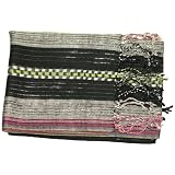Womens Scarf-Women's Stlylish Viscose Scarf-Pashminas-Multicoloured Striped Scarf for All Seasons- Shawl and Wrap