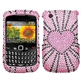 BlackBerry Curve 8520 / 8530 /3G 9300 /3G 9330 Full Diamond Graphic Case -  ....