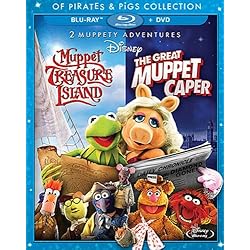 The Great Muppet Caper And Muppet Treasure Island:  Of Pirates & Pigs 2-Movie Collection [Blu-ray]