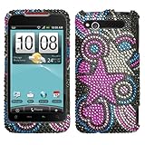 Vivid Stars With Full Rhinestones Hard Protector Case Cover For HTC Merge A ....