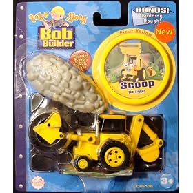 Bob the Builder Take Along Scoop - With Bonus Building Dough by 