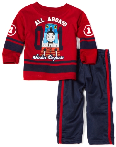 Thomas & Friends Baby-boys Infant All Aboard Clothing Set,
