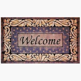  Multy Home Lp 18X30tulip Welcome Mat 5000066 Mat Rubber