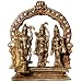 Antique and Collectibles - Hindu God Rama,Sita and Laxman Brass Sculpture