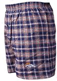 Broncos Flannel Boxer Sleep Shorts By VF Imagewear (XL=36-37)