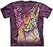 The Mountain Abyssinian Adult T-Shirt, Purple, XL