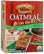 Country Choice Organic Oatmeal On The Run, Apple Cinnamon, 5-Count Bars (Pack of 6)