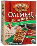 Country Choice Organic Oatmeal On The Run, Apple Cinnamon, 5-Count Bars (Pack of 6)