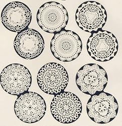Jeannetta Kendall Dollhouse Miniature Doilies