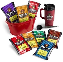 Berres Brothers Coffee Roasters Small Signature Gift Basket, 2.5-Pound Basket