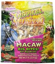 F.M. Brown's Tropical Carnival Macaw Food, 5-Pound
