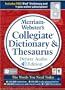 Merriam-Webster's Collegiate Dictionary & Thesaurus Deluxe A