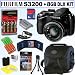 Fujifilm FinePix S3200 14 MP Digital Camera + 8GB Deluxe Accessory Kit