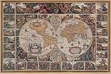 Map Wall Mural - 59x72