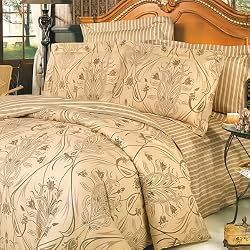 Blancho Bedding - [Love of Coffee] 100% Cotton Comforter Cover/Duvet Cover Combo
