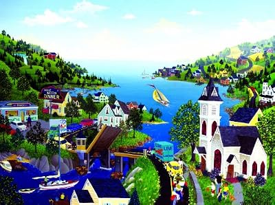 Live Lobsters 1000pc Jigsaw Puzzle by Robert LoGrippo