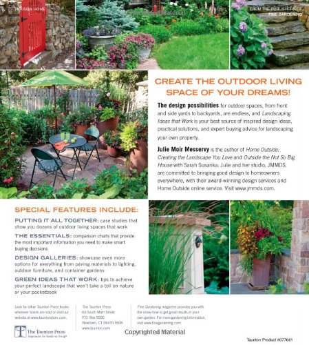 Landscaping Ideas that Work (Taunton's Ideas That Work)