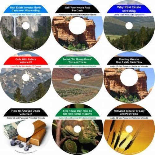The Exhaustive 9 Audio CD Zero Down, Millionaire Making Real Estate Mentoring System