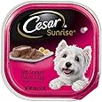 CESAR SUNRISE With Smoked Bacon and Egg Souffle Breakfast Dog Food Trays 3.5 oz. (Pack of 24)