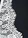 Choies Women's Button Front Lace Soft Triangle Beach Bra Summer Crop Tank Crop Top